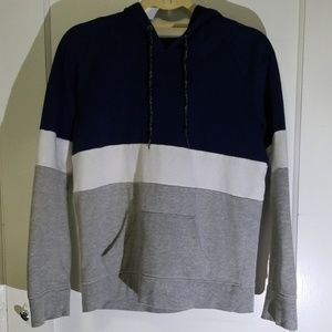 Zine pullover colorblock hoodie